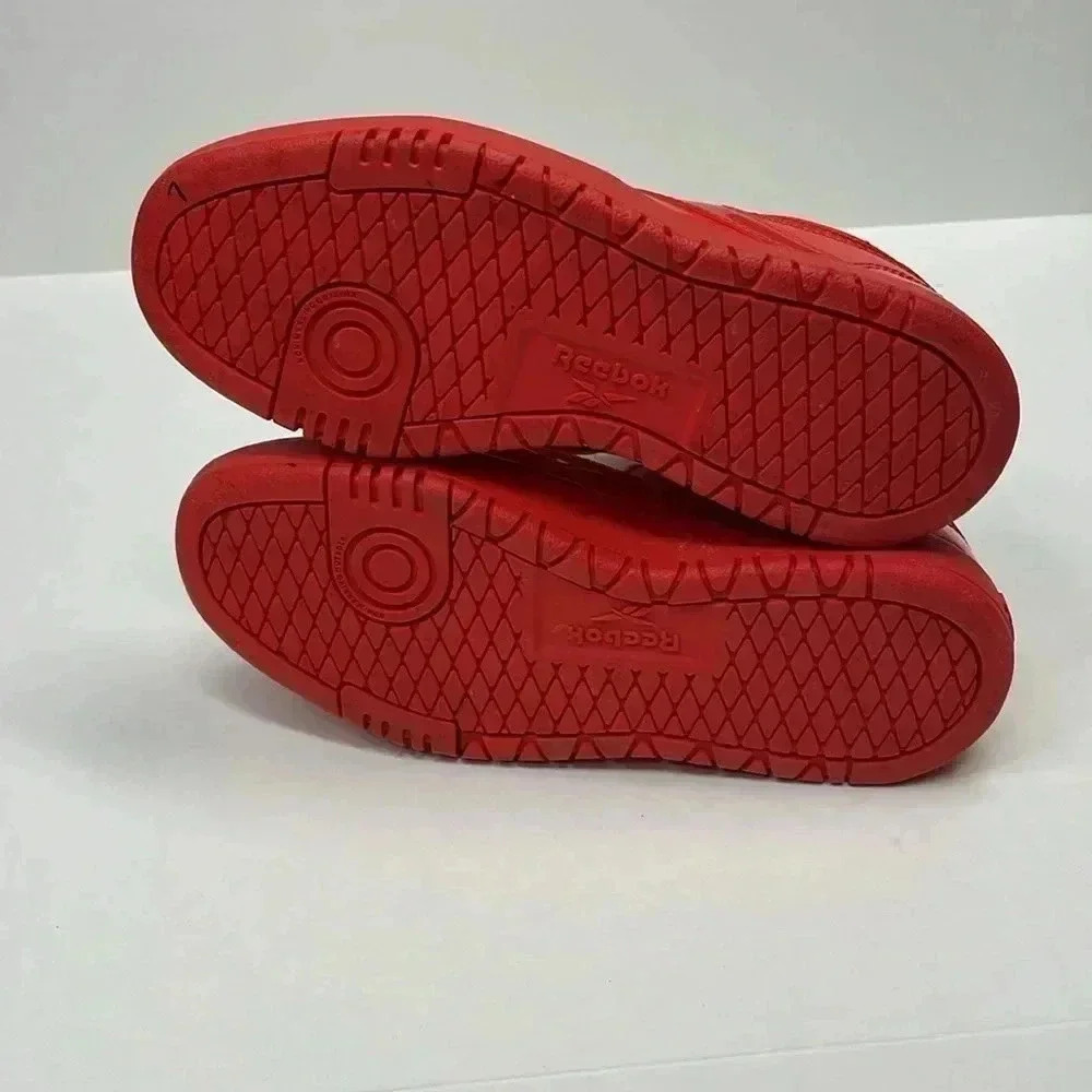 Reebok- Cardi B Club C Double, Sz. 6½ Women's Red Patent - Picture 5 of 5